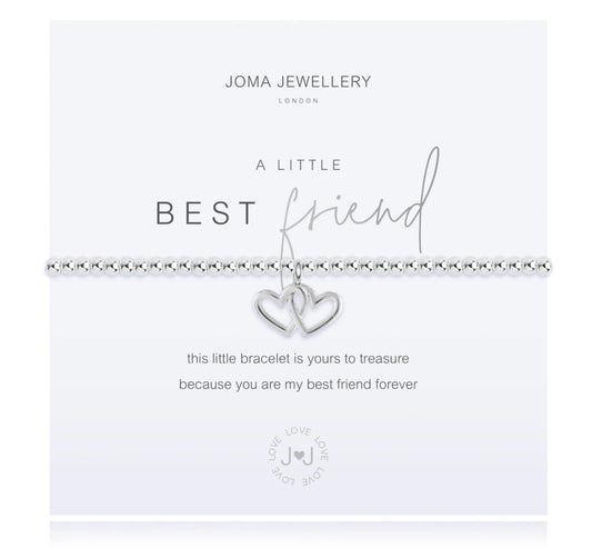 Joma Jewellery Best Friend double hearts