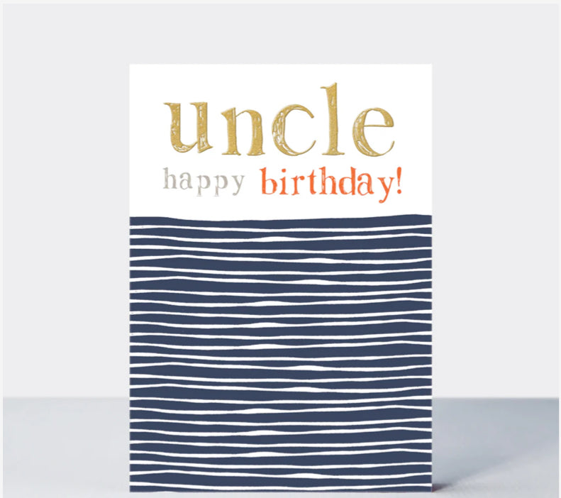 Rachel Ellen - Uncle Birthday Card- EBBA30