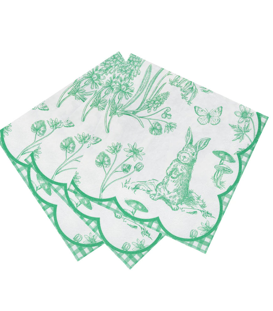 TT - Easter Green Paper Napkins