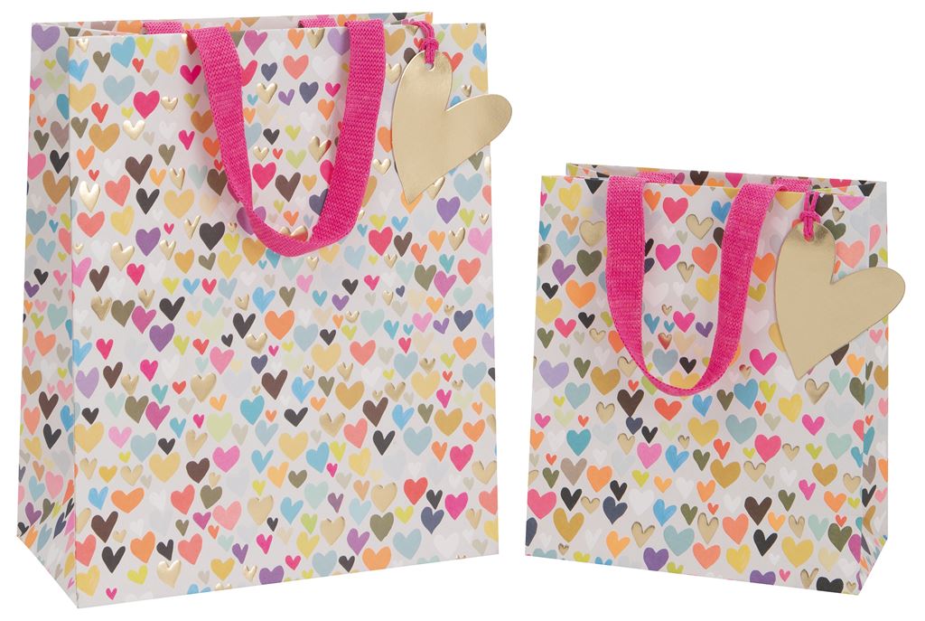 Glick - Bright heart gift bags