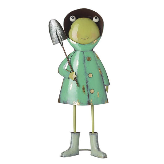 Frog With Shovel