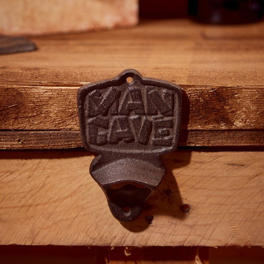 Langs - WROUGHT IRON BOTTLE OPENER MAN CAVE