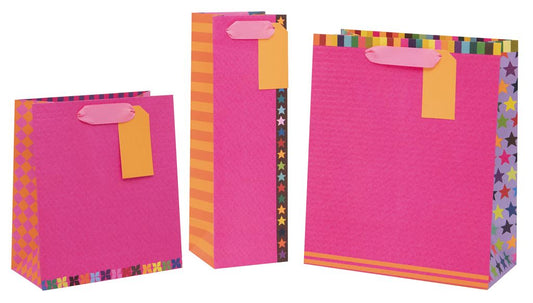 Glick - Bright Pink Gift Bag