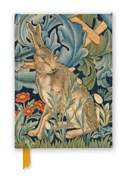 V&A: William Morris: Hare from The Forest Tapestry Foiled Journal