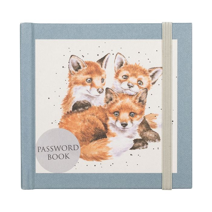 Wrendale Password Book Foxes