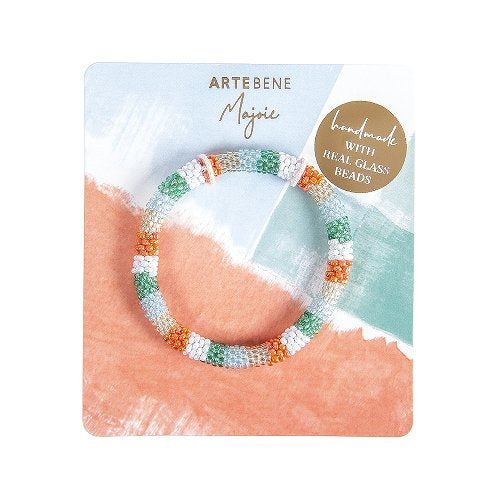 Sale - Artebene - Majorie Glass Bead Bracelet - 4 Assorted