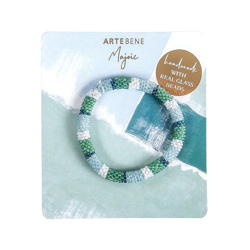 Sale - Artebene - Majorie Glass Bead Bracelet - 4 Assorted