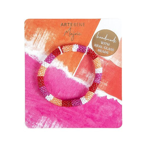 Sale - Artebene - Majorie Glass Bead Bracelet - 4 Assorted