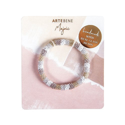 Sale - Artebene - Majorie Glass Bead Bracelet - 4 Assorted