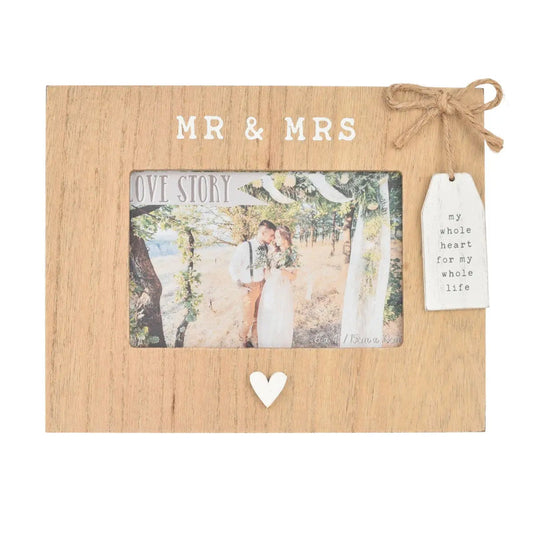 Widdop - Love Story ‘Mr & Mrs’ Frame landscape 6x4