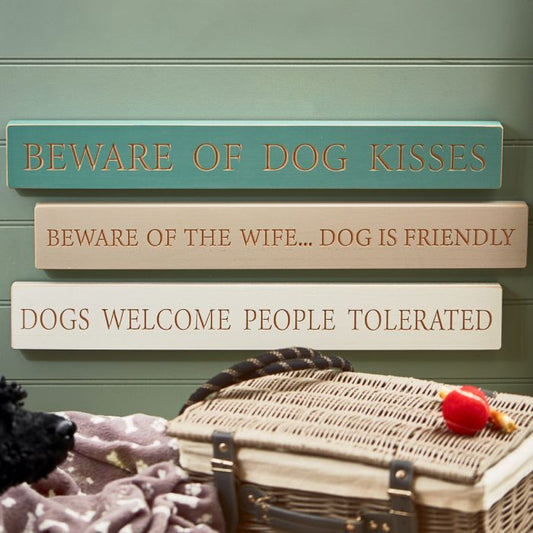 INSTORE ONLY Langs - large wall plaque - Dogs