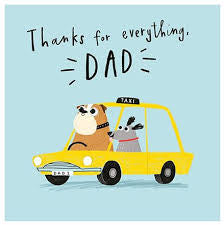 PaperLink - Thanks for everything dad Father's Day Card