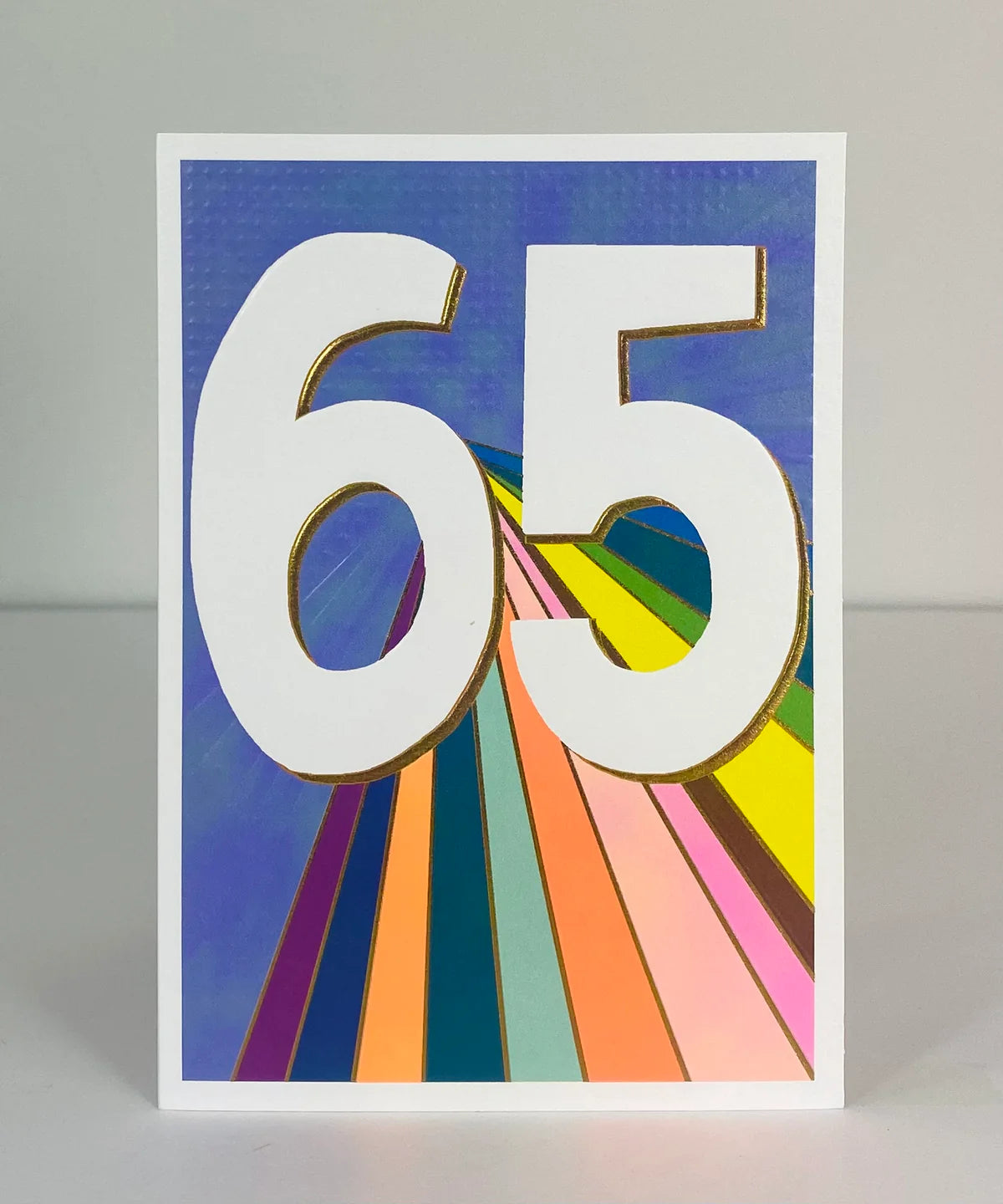 Papersalad - Age 65 Card