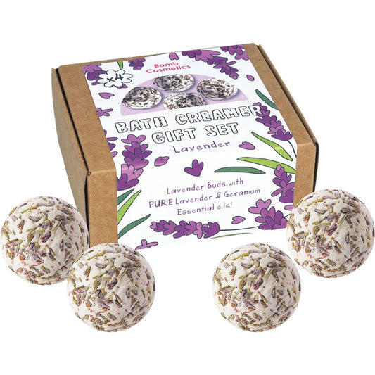 Bomb Raw Lavender Bath Creamer Gift Set