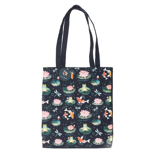 Pond Print Mug Tote Bag