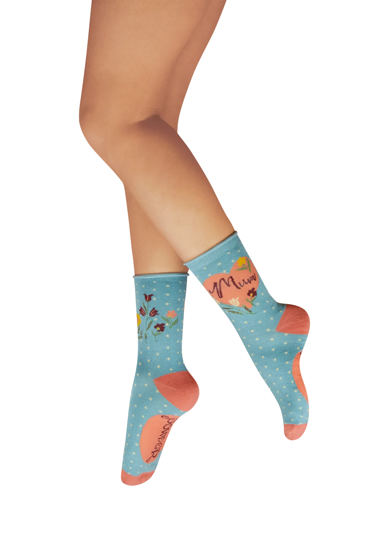 Ladies' Ankle Socks - Special Mum - Denim