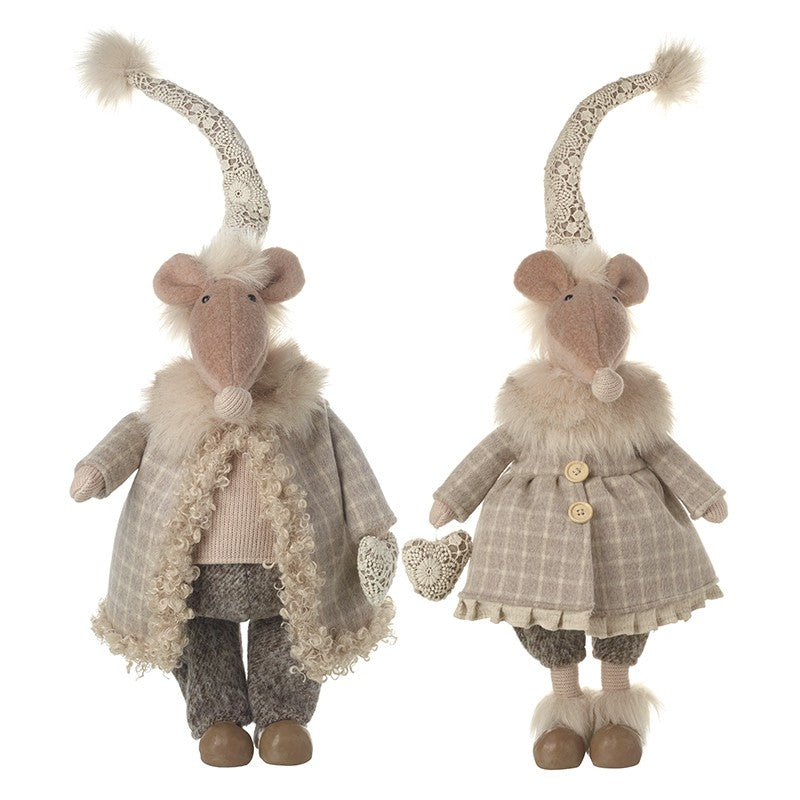 Heaven Sends - Mr & Mrs Christmas Mouse (Sold Separately)