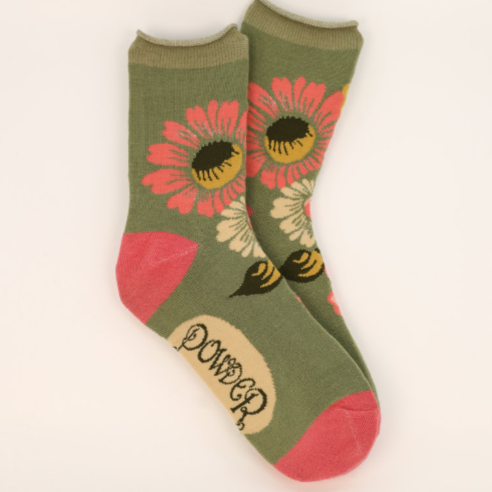 Power - Vintage Flora Ankle Sock