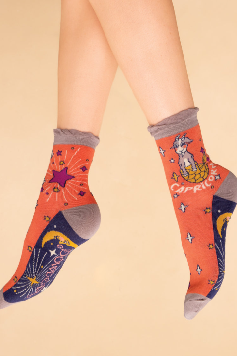 Powder Zodic Sign Socks