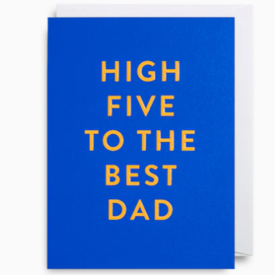 Lagom Design - High Five Father's Day Card