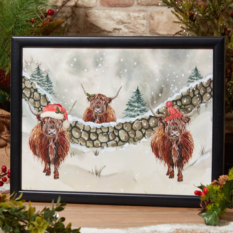 Langs - Lap Tray highland Cow