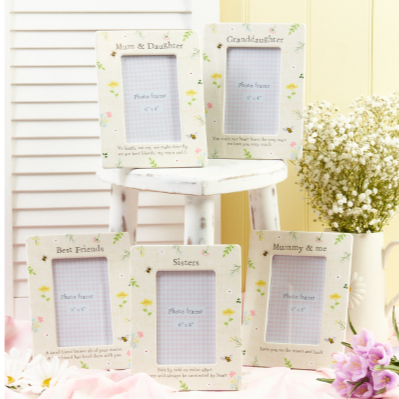 Sale - Langs - Spring Floral Family Photo Frame