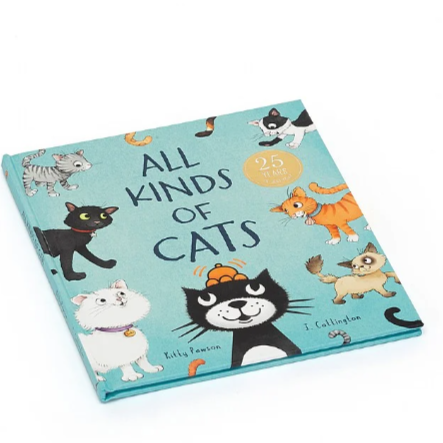 Jellycat All Kinds of Cats book