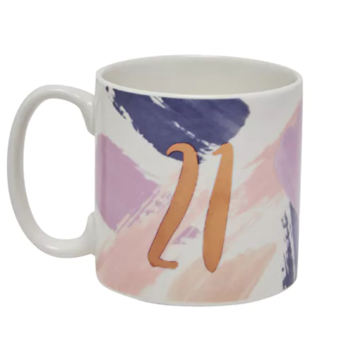 Ceramic 21st Mug