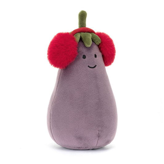 Jellycat - Vivacious Red Toastie  Aubergine