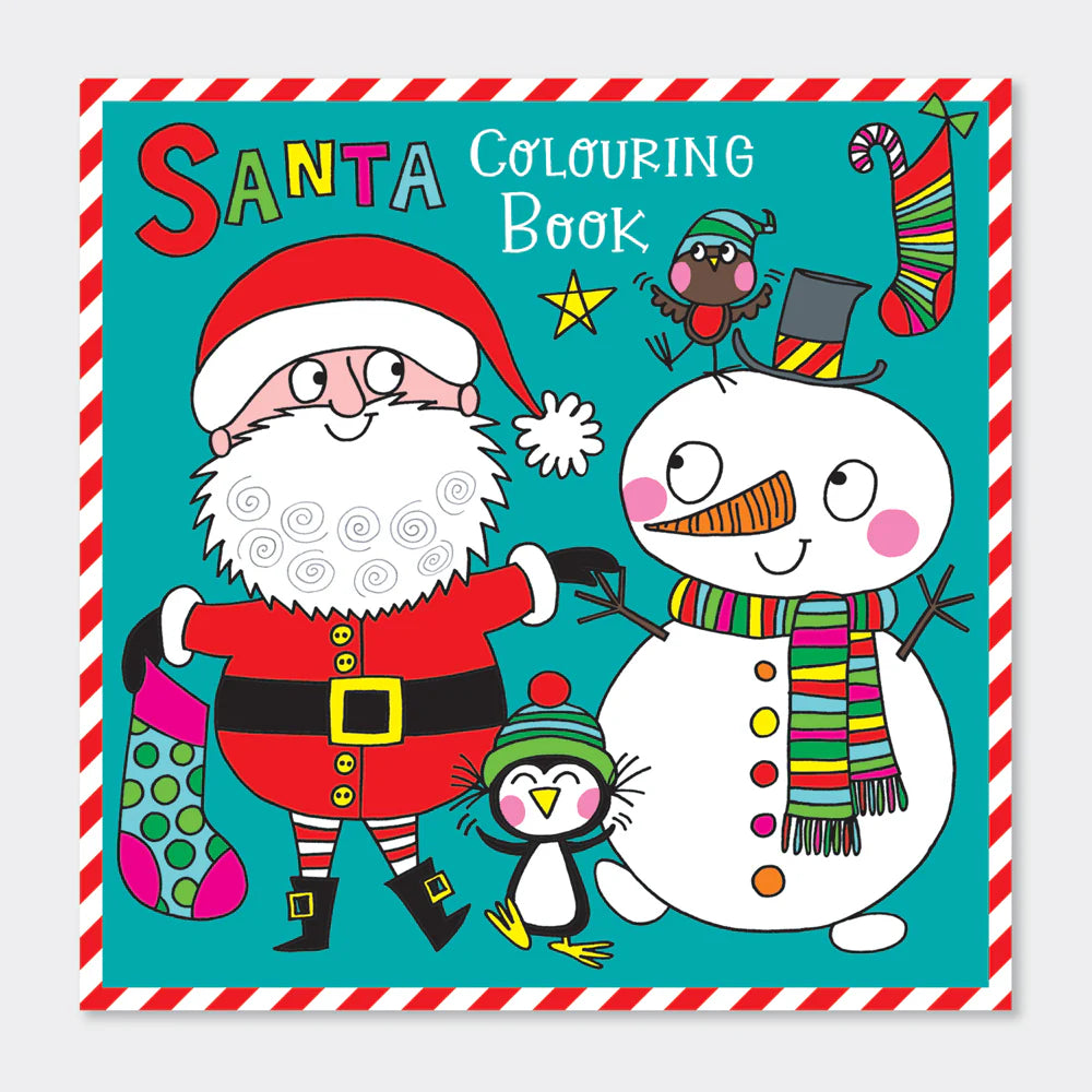 Rachel Ellen - Santa & Snowman Colouring Book