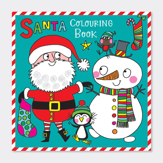 Rachel Ellen - Santa & Snowman Colouring Book