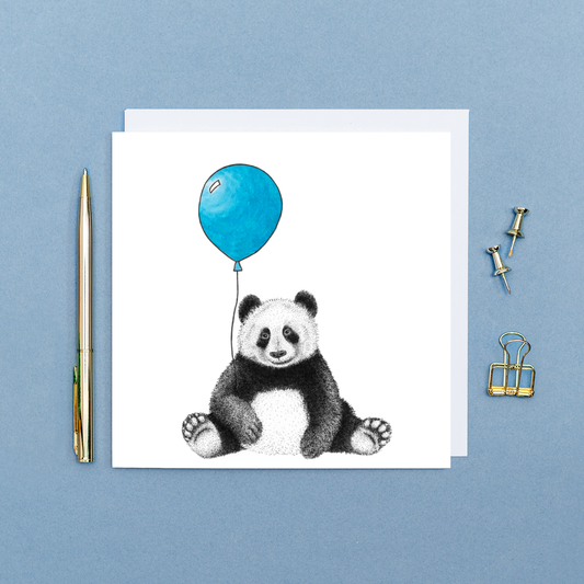 Animal Birthday Card - Panda