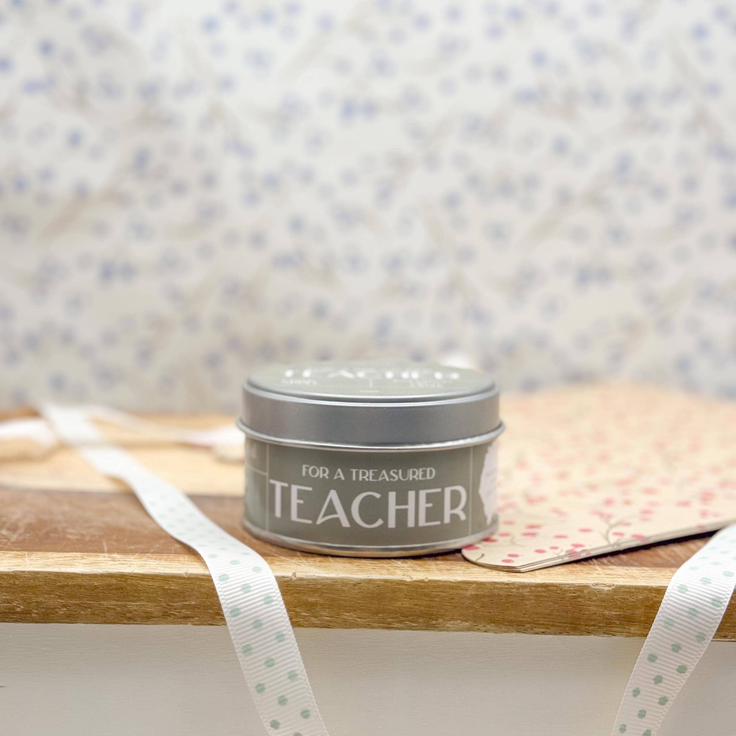 For A Treasured Teacher Candle | Thank You Teacher Gift