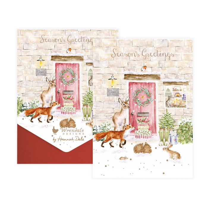 Wrendale - Christmas Card Pack Woodland Animals