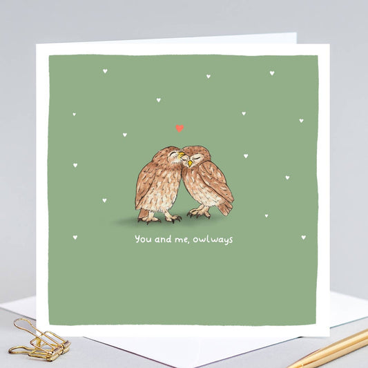 You and Me, Owlways - Valentine's Day Card