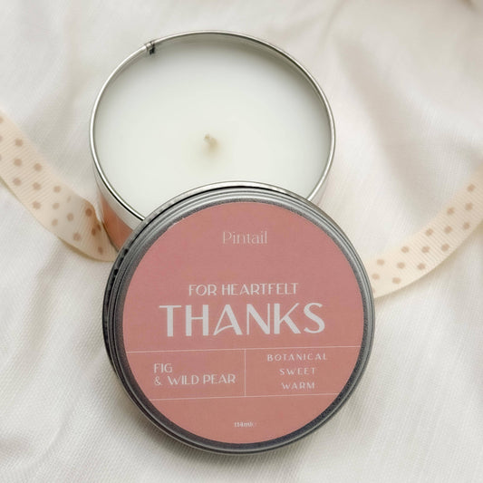 For Heartfelt Thanks Candle | Thank You Candle | Candle Gift
