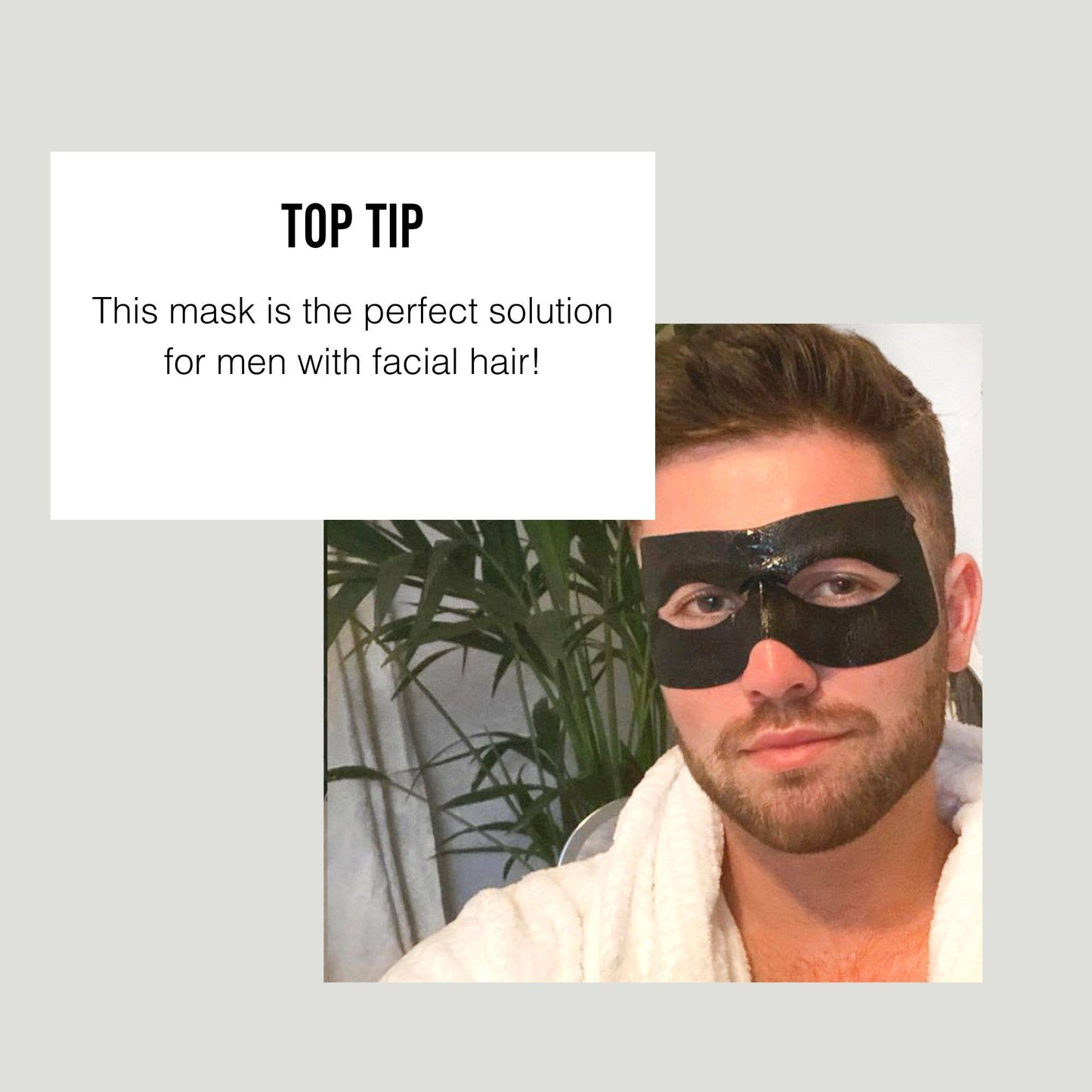 BARBER PRO Super Eye Mask - Ideal for those with facial hair