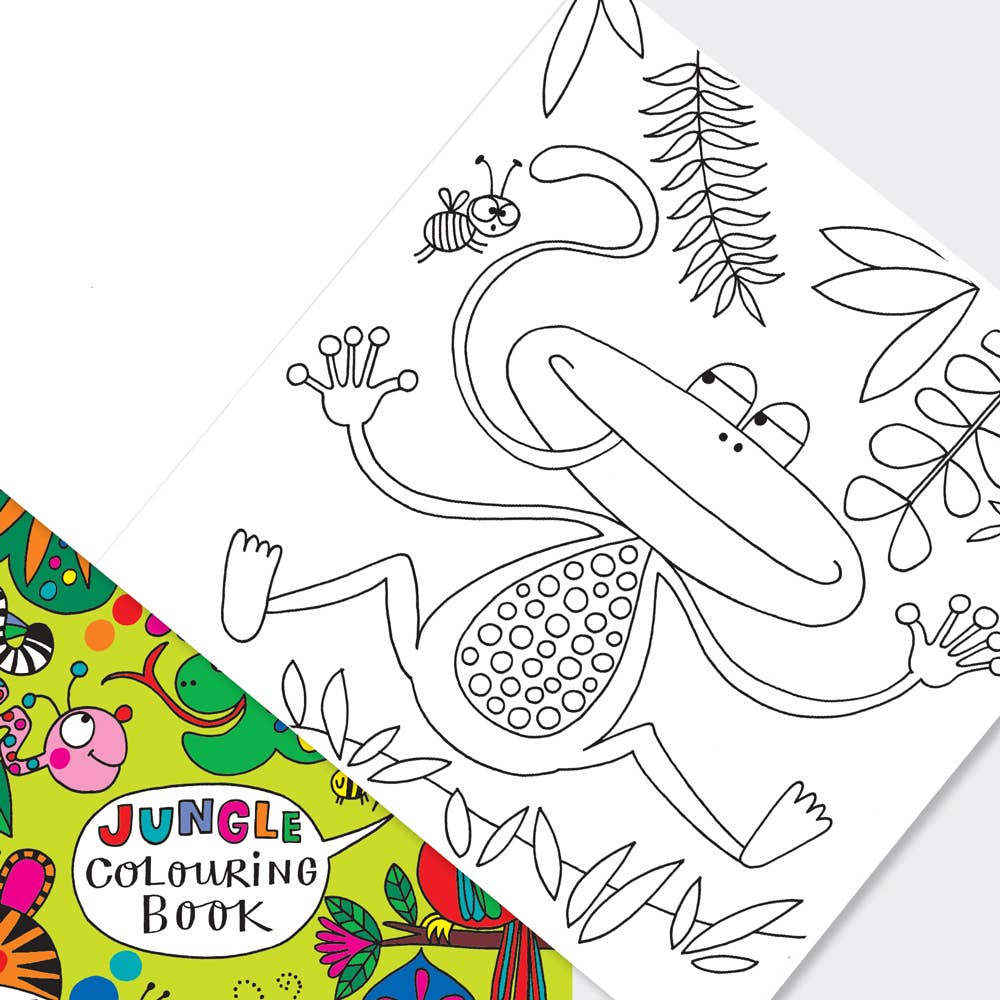 Jungle Colouring Book