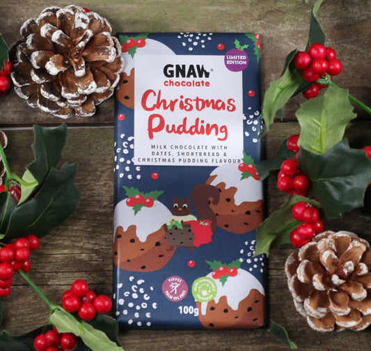 Christmas Pudding Milk Chocolate Bar