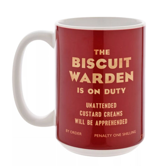 MUG - Civil Defence Biscuit Warden On Duty Mug