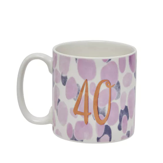 Ceramic 40th Mug