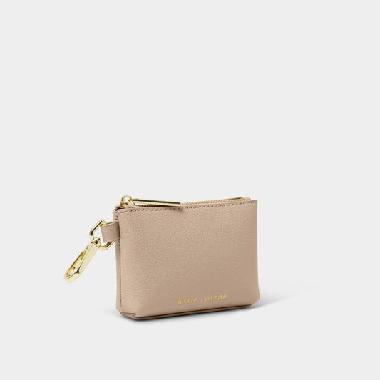 Katie Loxton Evie Clip On Coin Purse Soft Tan