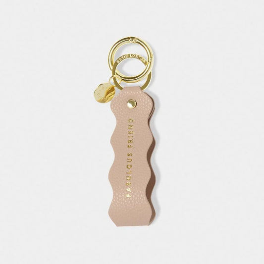 Katie Loxton - Sentiment wave keyring - Fabulous Friend