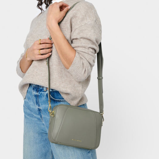 Katie Loxton - Hana Crossbody Bag In Graphite Green