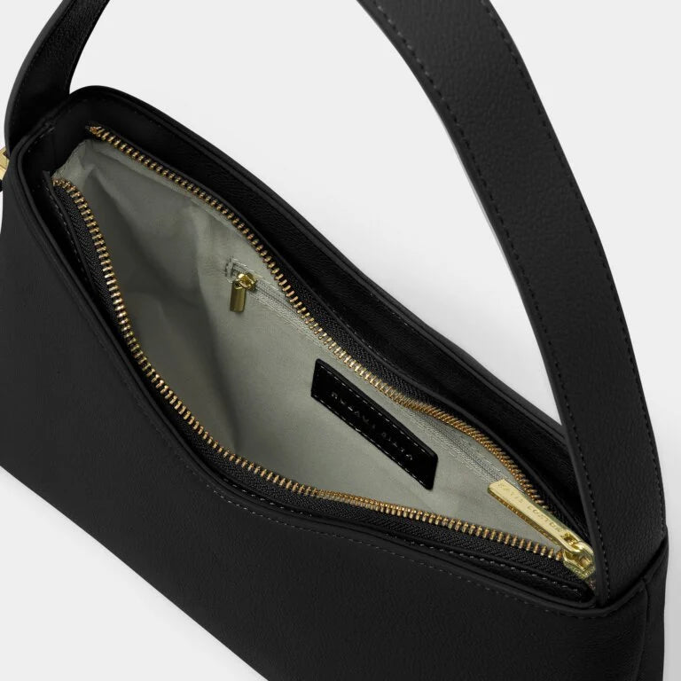 Katie Loxton - Camille Small Black shoulder Bag