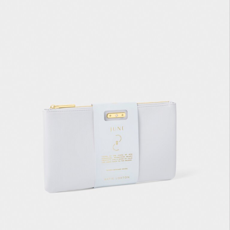 Katie Loxton - Birthstone Pouch 'June' Moonstone