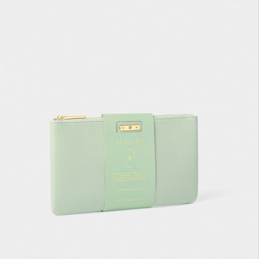 Katie Loxton - Birthstone Pouch 'August' Aventurine