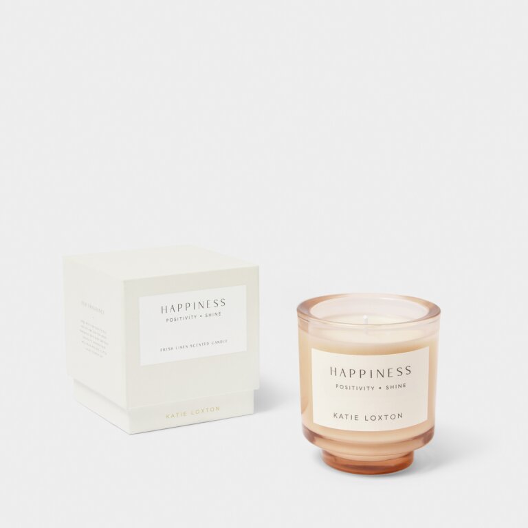 Katie Loxton - Happiness Fresh Linen Candle