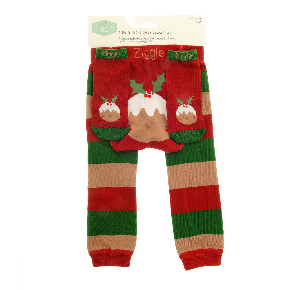 Ziggle Pudding Leggings and Socks Set