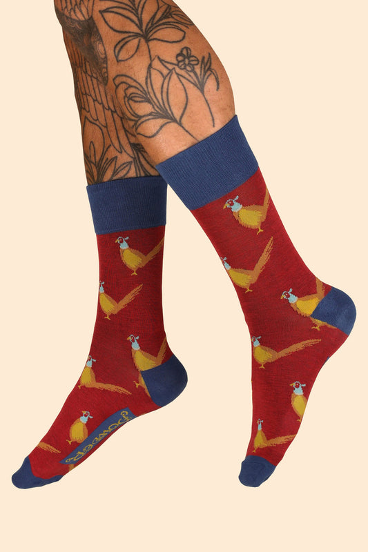 Powder Men's Pheasant Socks